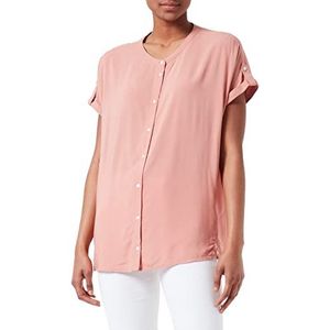 TOM TAILOR Dames Basic blouse met knoopdetail 1031253, 29515 - Nude Rose, 34