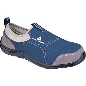 Delta Plus Calzado - schoenen van polyester en katoen, zool van polyurethaan, kleur: grijs/blauw, maat 36