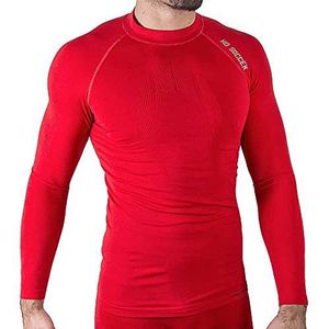 Ho Soccer Underwear Shirt Performance ML Junior Red Thermo-T-shirt, lange kinderen, tieners, unisex, rood, 6-8