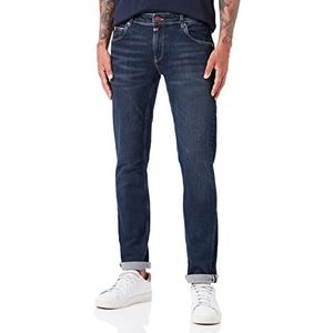 Timezone Heren Slim Scotttz Jeans, Helder Donkerblauw Wash, 34W x 32L