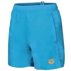 Arena Solid R Beach Boxer voor jongens, Turkoois-papegaai, 10-11 Jaar