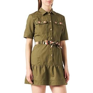 Desigual Dames Vest_Laila casual jurk, groen, L