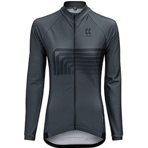 Kalas Motion Z2 Damesshirt met lange mouwen, grijs, X-Small