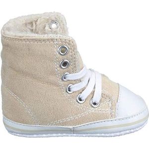 Playshoes Uniseks kruipschoenen voor baby's, beige, 20 EU