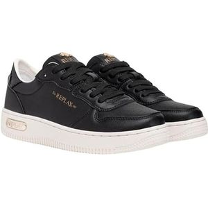 REPLAY Dames Epic W Block Sneaker, 003 Black, 35 EU, 003 Black, 35 EU