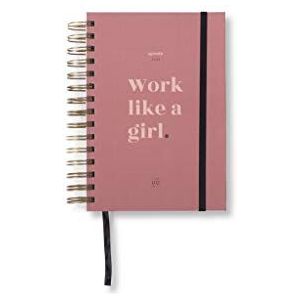 Weekkalender""Work like a girl"" dag 2020