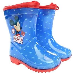 Disney Mickey Boots voor jongens, regen, blauw, 30 EU, Blauw, 30 EU