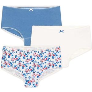 Petit Bateau Shorties (3 stuks) voor meisjes, Variant 1:, 3 Jaren