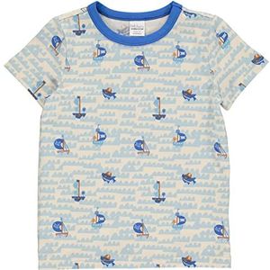 Fred's World by Green Cotton Pirate S/S T T-shirt voor jongens, Botercrème., 140 cm
