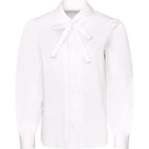 Seidensticker Damesblouse met lange mouwen, regular fit, wit, 44