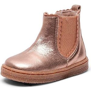 Bisgaard Siggi Lamb First Walker Shoe voor meisjes, Goud metallic, 24 EU