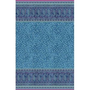 Bassetti foulard, katoen, blauw, 270x270