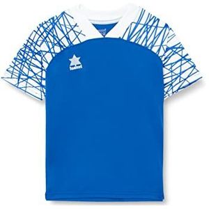 Luanvi Sportshirt voor heren | model speler in blauw | T-shirt van interlock-stof - maat S, standaard, Blauw, S