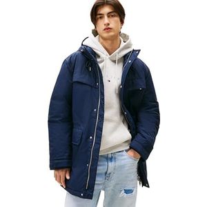TOMMY JEANS Heren TJM CITY READY PARKA DM0DM22251, Blauw, XS, Blauw (Donker Nacht Marine), XS