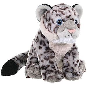 Wild Republic 10848 pluche sneeuwluipad, knuffeldier, pluche dier, 20 cm, grijs 30 cm