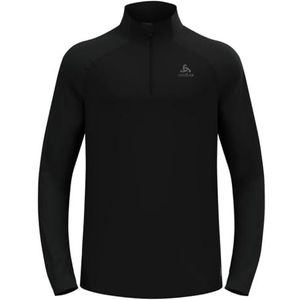 Odlo Essential Ceramiwarm Hardloopshirt voor heren, lange mouwen, sportshirt, midlayer, fitnessshirt