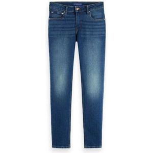 Scotch & Soda Core Skim Slim Fit Jeans voor heren, Classic Blue 0543, 33W x 36L