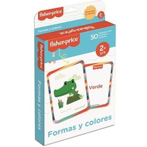 Cayro - Vormen en kleurkaarten - educatief spel - plezier en effectief leren voor kinderen - vanaf 2 jaar - 50 kaarten - familiespel