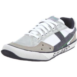 s.Oliver Heren Casual sportschoenen, Witte Weiss witte kam 197, 42 EU