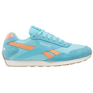 Reebok Dames Glide Low Sneaker, Digitaal Blue/Sunkissed Orange/Chalk, 35 EU, Digital Blue Sunkissed Orange Chalk, 35 EU