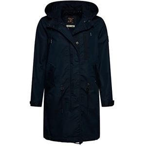 Superdry Parka Coat jas voor dames, blauw (Eclipse Navy), 34