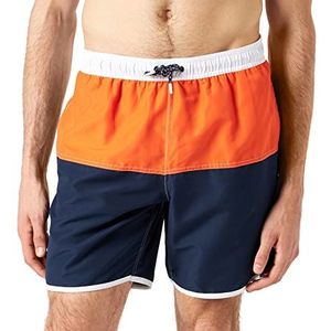 Regatta Unisex Benicio zwemshort zwemmen Trunks, Navy/Magma, XL