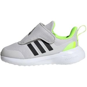 adidas FortaRun 2.0 Sneakers uniseks-baby, grey one/core black/lucid lemon, 21 EU