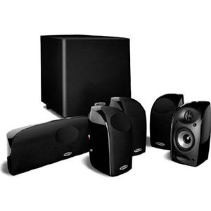 Polk Audio TL1600 5.1 luidsprekersysteem met subwoofer, zwart