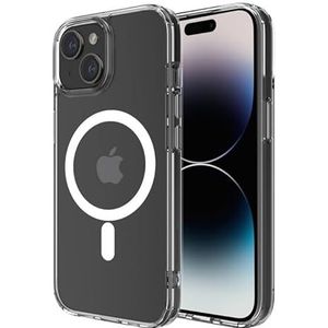 COQUE HYBRID FORCE SNAP (MAGSAFE) TRANSPARENTE IPHONE 15 PLUS