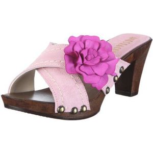 Andrea Conti Dames 0581120 slippers, roze, 41 EU