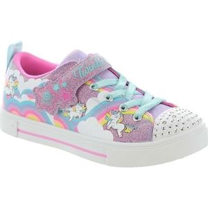 Skechers Twinkle Toes, pantoffels voor meisjes, lavendel, synthetisch, meerdere trim, 39 EU