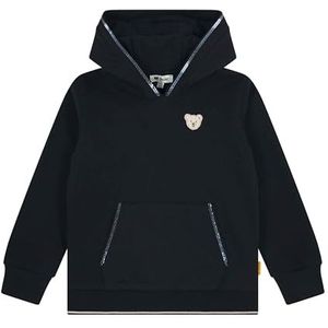 Steiff Sweatshirt EU maat 92 Steiff Navy, sweatshirt met lange mouwen voor kinderen, trui met lange mouwen, babybovendeel, ideaal basic shirt, comfortabel en zacht, wasmachinebestendig, Steiff Navy,