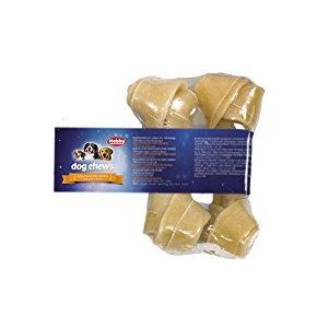 Nobby kauwbot voor honden, geknoopt, 2er Pack; 13-14 cm, 45 g