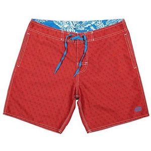 Panareha Beach Shorts OPUNOHU Red (46) | RPET