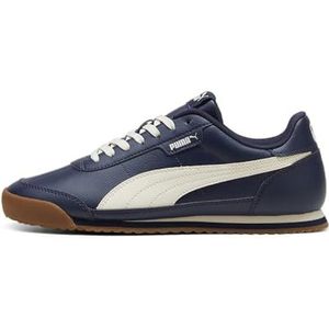 Puma Unisex Turino II Sneaker, Navy-Alpine Snow-Gum, 6.5 UK, Puma Navy Alpine Sneeuwgom, 40 EU