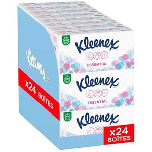 Kleenex® Essential zakdoeken, doos x 72 (x24)