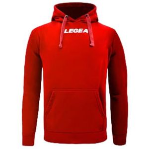 LEGEA Atlanta Jas, rood, M, uniseks, Rood, M