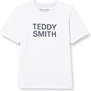 Teddy Smith TICLASS 3 JR MC T-shirt, wit, 18 jaar, Wit, 18 Jaren