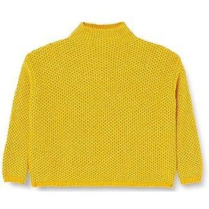 HUGO Safineyna Knitted Sweater voor dames, Dark Yellow703, M