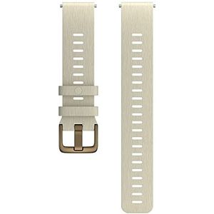 POLAR 910106981 siliconen polsband met gesp, Wit, S-L