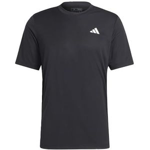 adidas Heren T-shirt met korte mouwen Club Tee, zwart, HS3275, XL