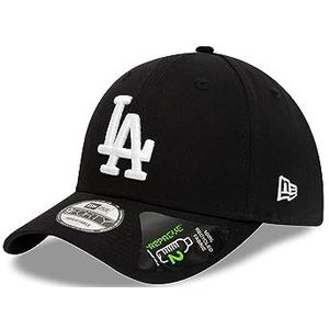New Era Los Angeles Dodgers MLB Repreve League Essential Black 9Forty Adjustable Cap - One-Size