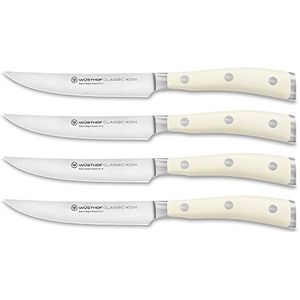 WÜSTHOF Classic Ikon creme Steakmessenset 4-dlg.