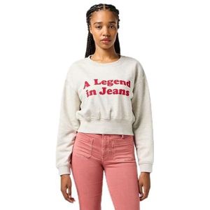 Wrangler - Relaxed Sweatshirt - Katoenblend - Casual Look - Ronde Hals