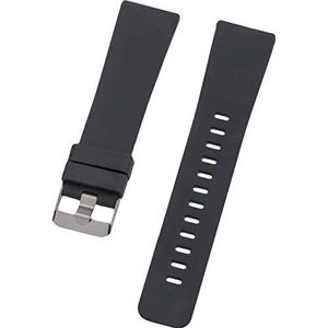 PETER JÄCKEL Armband voor Fitbit Versa/Versa Lite/Versa 2 Silicon Sportive Black
