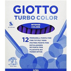 Turbocolor 485 - viltstiften, doos 12 stuks, violet