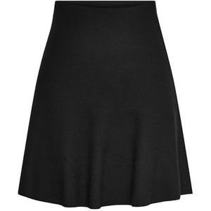 ONLY Dames Onlsalina Skirt KNT Noos minirok, zwart, XS