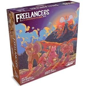 Plaid Hat Games - Freelancers - Strategisch bordspel - Kruispuntspel - Vanaf 14 jaar - 3-7 spelers - Engelse versie