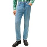 Tommy Hilfiger Tapered Harlem Rgd Light Blue Mw0mw41889 Tape, Denim (Ed Lichtblauw), 28 W/30 L Heren, Denim (Ed Lichtblauw), 28W / 30L