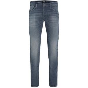 JACK & JONES Male Slim Fit Jeans Glenn Icon JJ 857, Denim Blauw, 34W / 30L